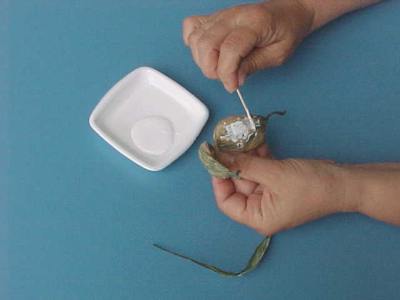 Example of how to glue.