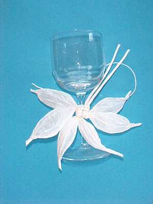 A Ceremonial Glass Place Setting.