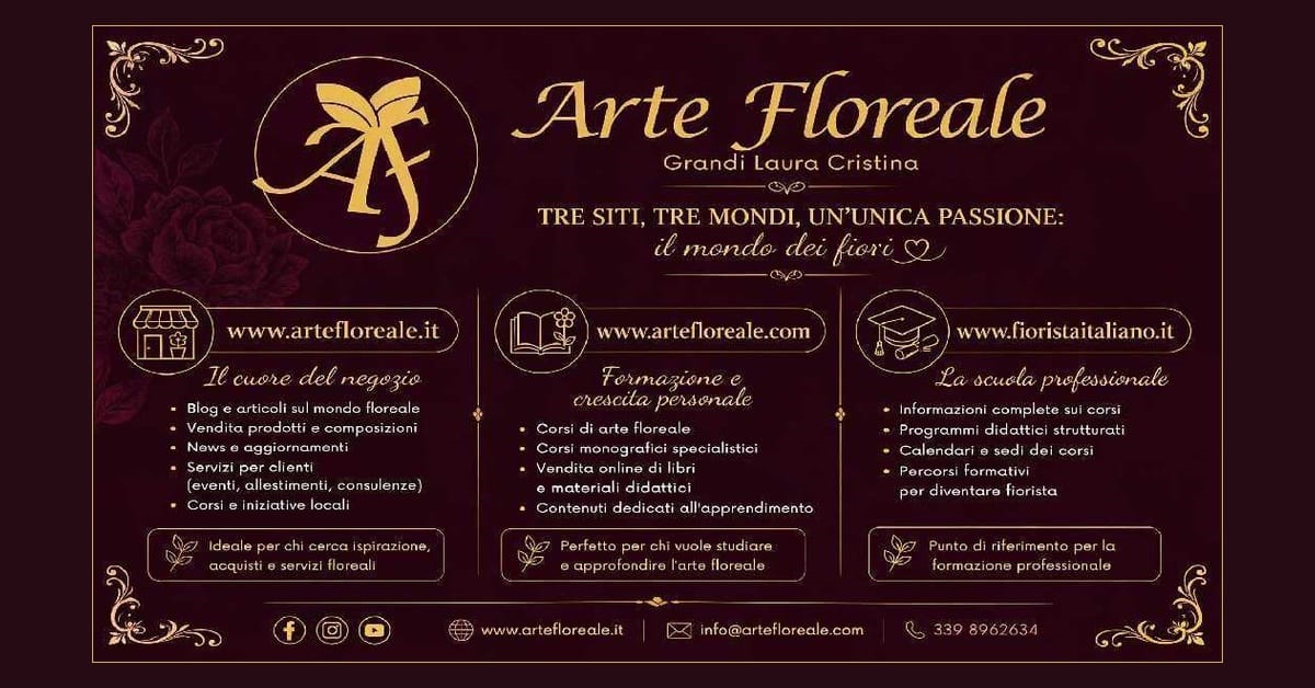 Bornate (VC) Corsi fioristi Wedding planner Scuola Arte floreale